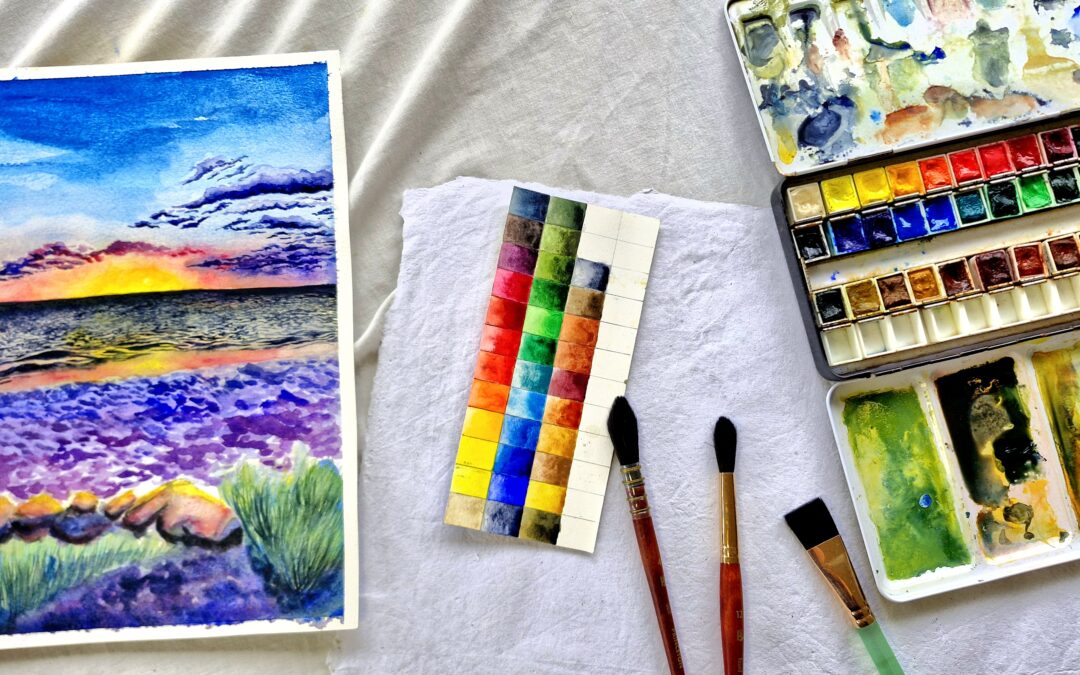 One determined self-taught artist