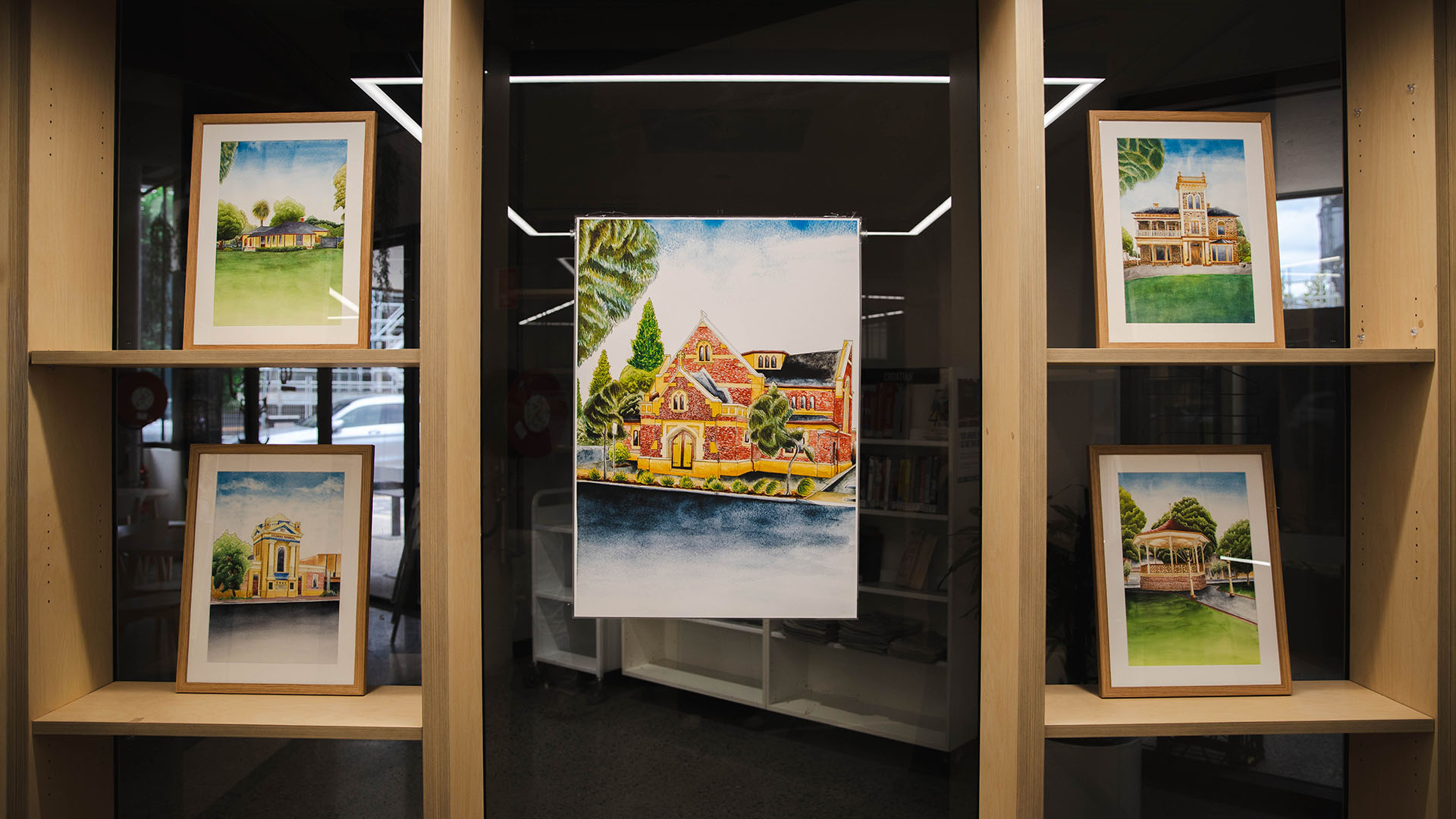 South Australian heritage watercolour artwork featured in Calista Cox’s exhibition